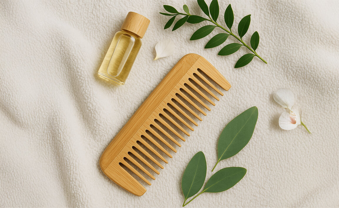 ¿Por qué cambiarte a un peine de bambú?