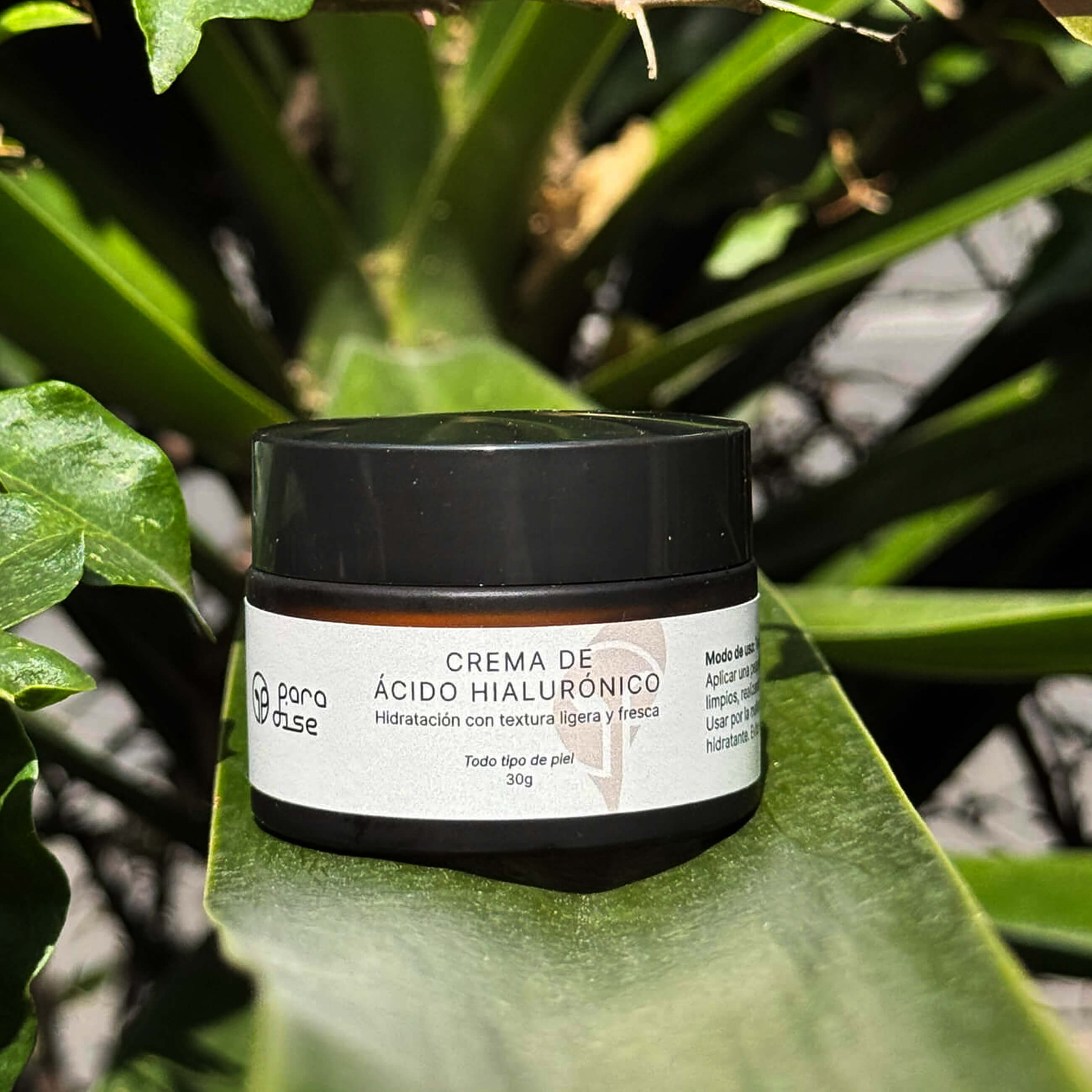 crema facial con acido hialuronico