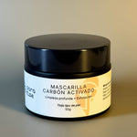 mascarilla exfoliante facial con carbon activado